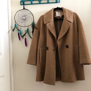 Mango- Lapels wool coat